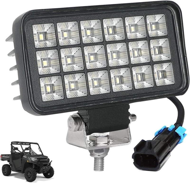 SUNPIE Reverse Lights for Polaris Ranger 1000 2018-2026, Bright LED Backup Lights Kit 36W Waterproof LED Kit for Ranger 1000 Crew, Back Up Light Assemblies Plug and Play - Image 1